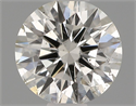 Natural Diamond 0.47 Carats, Round with Excellent Cut, G Color, SI2 Clarity and Certified by IGI