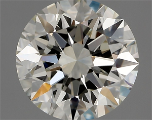 Picture of Natural Diamond 2.20 Carats, Round with Excellent Cut, J Color, VVS2 Clarity and Certified by GIA