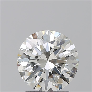 Picture of Natural Diamond 2.01 Carats, Round with Excellent Cut, I Color, VS1 Clarity and Certified by GIA