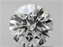 Natural Diamond 0.50 Carats, Round with Excellent Cut, K Color, VS1 Clarity and Certified by IGI