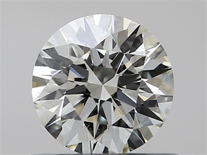 Picture of Natural Diamond 0.50 Carats, Round with Excellent Cut, K Color, VS1 Clarity and Certified by IGI