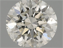 Natural Diamond 0.40 Carats, Round with Excellent Cut, I Color, SI2 Clarity and Certified by IGI