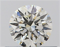 Natural Diamond 0.40 Carats, Round with Excellent Cut, I Color, VS2 Clarity and Certified by GIA