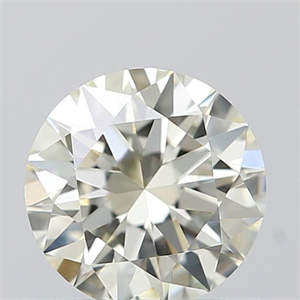 Picture of Natural Diamond 0.50 Carats, Round with Excellent Cut, K Color, VVS2 Clarity and Certified by IGI