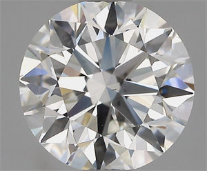 Picture of Natural Diamond 1.80 Carats, Round with Excellent Cut, H Color, VS2 Clarity and Certified by GIA