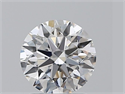 Natural Diamond 1.31 Carats, Round with Excellent Cut, E Color, VVS2 Clarity and Certified by GIA