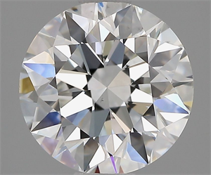 Picture of Natural Diamond 1.90 Carats, Round with Excellent Cut, F Color, VS1 Clarity and Certified by GIA