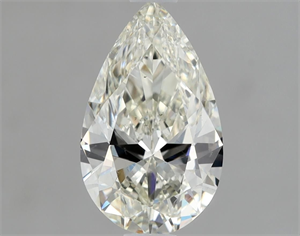 Picture of Natural Diamond 1.06 Carats, Pear with  Cut, J Color, SI1 Clarity and Certified by IGI