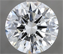 Natural Diamond 1.96 Carats, Round with Excellent Cut, H Color, VS1 Clarity and Certified by GIA