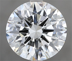 Picture of Natural Diamond 1.96 Carats, Round with Excellent Cut, H Color, VS1 Clarity and Certified by GIA