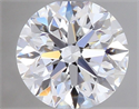 Natural Diamond 0.40 Carats, Round with Very Good Cut, D Color, VVS2 Clarity and Certified by GIA