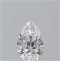 Natural Diamond 1.18 Carats, Pear with  Cut, D Color, VVS2 Clarity and Certified by GIA