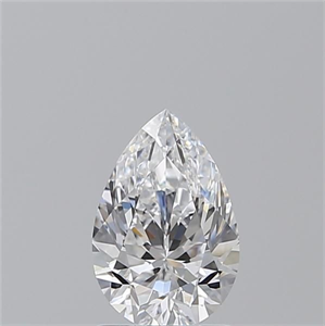 Picture of Natural Diamond 1.18 Carats, Pear with  Cut, D Color, VVS2 Clarity and Certified by GIA