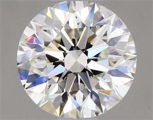 Picture of Natural Diamond 0.40 Carats, Round with Excellent Cut, I Color, VVS2 Clarity and Certified by GIA