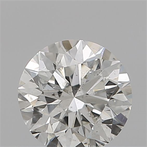 Picture of Natural Diamond 0.40 Carats, Round with Very Good Cut, I Color, SI2 Clarity and Certified by GIA