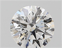 Natural Diamond 0.40 Carats, Round with Excellent Cut, D Color, SI1 Clarity and Certified by GIA