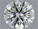 Natural Diamond 0.43 Carats, Round with Excellent Cut, J Color, VS1 Clarity and Certified by IGI