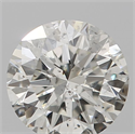 Natural Diamond 0.40 Carats, Round with Excellent Cut, I Color, SI2 Clarity and Certified by IGI