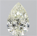 Natural Diamond 1.70 Carats, Pear with  Cut, J Color, VS1 Clarity and Certified by IGI