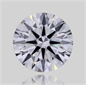 Natural Diamond 0.40 Carats, Round with Excellent Cut, J Color, SI1 Clarity and Certified by GIA