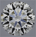 Natural Diamond 0.50 Carats, Round with Very Good Cut, I Color, SI1 Clarity and Certified by GIA