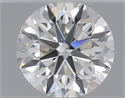 Natural Diamond 0.40 Carats, Round with Very Good Cut, F Color, SI1 Clarity and Certified by GIA