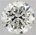 Natural Diamond 0.46 Carats, Round with Good Cut, J Color, SI2 Clarity and Certified by GIA