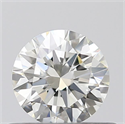 Natural Diamond 0.43 Carats, Round with Excellent Cut, J Color, VS1 Clarity and Certified by GIA