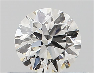 Picture of Natural Diamond 0.40 Carats, Round with Excellent Cut, I Color, VS1 Clarity and Certified by GIA