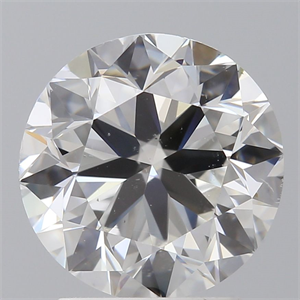 Picture of Natural Diamond 2.00 Carats, Round with Very Good Cut, G Color, SI1 Clarity and Certified by GIA