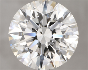 Picture of Natural Diamond 5.03 Carats, Round with Excellent Cut, F Color, SI2 Clarity and Certified by GIA