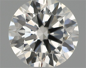 Picture of Natural Diamond 0.50 Carats, Round with Excellent Cut, H Color, SI1 Clarity and Certified by IGI