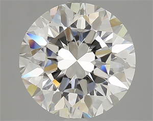 Picture of Natural Diamond 4.03 Carats, Round with Very Good Cut, H Color, VS1 Clarity and Certified by GIA