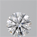 Natural Diamond 2.42 Carats, Round with Excellent Cut, E Color, VVS2 Clarity and Certified by GIA