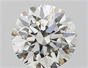 Natural Diamond 0.50 Carats, Round with Good Cut, I Color, SI2 Clarity and Certified by GIA