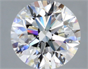 Natural Diamond 2.00 Carats, Round with Excellent Cut, H Color, VS1 Clarity and Certified by GIA