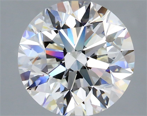 Picture of Natural Diamond 2.00 Carats, Round with Excellent Cut, H Color, VS1 Clarity and Certified by GIA