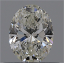 Natural Diamond 0.40 Carats, Round with Excellent Cut, J Color, VVS2 Clarity and Certified by GIA