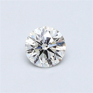 Picture of Natural Diamond 0.40 Carats, Round with Very Good Cut, H Color, VS1 Clarity and Certified by GIA