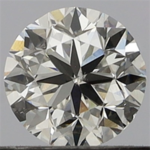 Picture of Natural Diamond 0.40 Carats, Round with Very Good Cut, F Color, SI1 Clarity and Certified by GIA