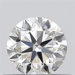 Picture of Natural Diamond 0.40 Carats, Round with Very Good Cut, I Color, VS1 Clarity and Certified by GIA