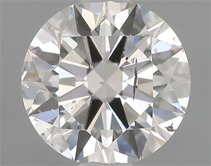 Picture of Natural Diamond 0.50 Carats, Round with Excellent Cut, J Color, SI2 Clarity and Certified by GIA