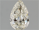 Natural Diamond 1.00 Carats, Pear with  Cut, I Color, VS1 Clarity and Certified by IGI