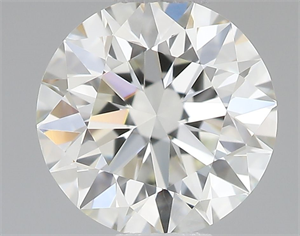 Picture of Natural Diamond 0.50 Carats, Round with Excellent Cut, J Color, VS1 Clarity and Certified by GIA