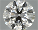 Natural Diamond 0.50 Carats, Round with Very Good Cut, G Color, SI2 Clarity and Certified by IGI