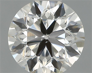 Picture of Natural Diamond 0.50 Carats, Round with Very Good Cut, G Color, SI2 Clarity and Certified by IGI