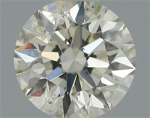 Picture of Natural Diamond 0.40 Carats, Round with Excellent Cut, K Color, SI2 Clarity and Certified by IGI