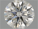 Natural Diamond 0.40 Carats, Round with Excellent Cut, G Color, SI1 Clarity and Certified by IGI