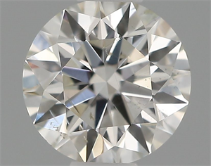 Picture of Natural Diamond 0.40 Carats, Round with Excellent Cut, G Color, SI1 Clarity and Certified by IGI