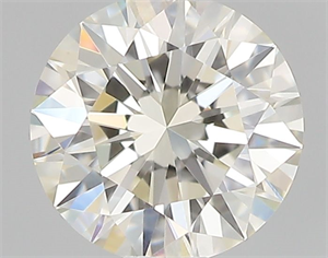 Picture of Natural Diamond 0.40 Carats, Round with Excellent Cut, I Color, VVS2 Clarity and Certified by IGI